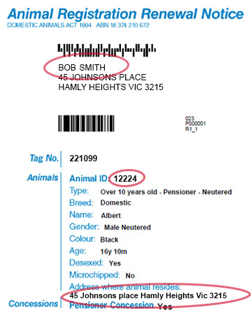 Check the Microchip and Registration